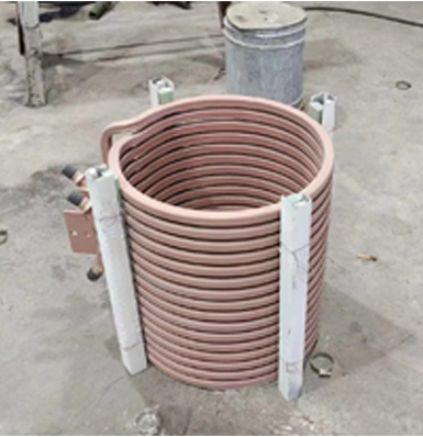 Crucible with Top & Bottom Coils Exporter in Africa