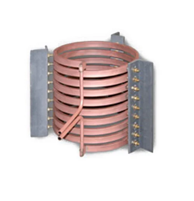 Crucible with Top & Bottom Coils